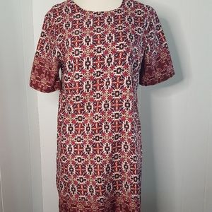 Womens Altar'd State short sleeve patterned dress